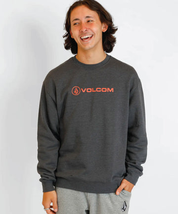 Volcom Stonicon Crew - Charcoal Heather